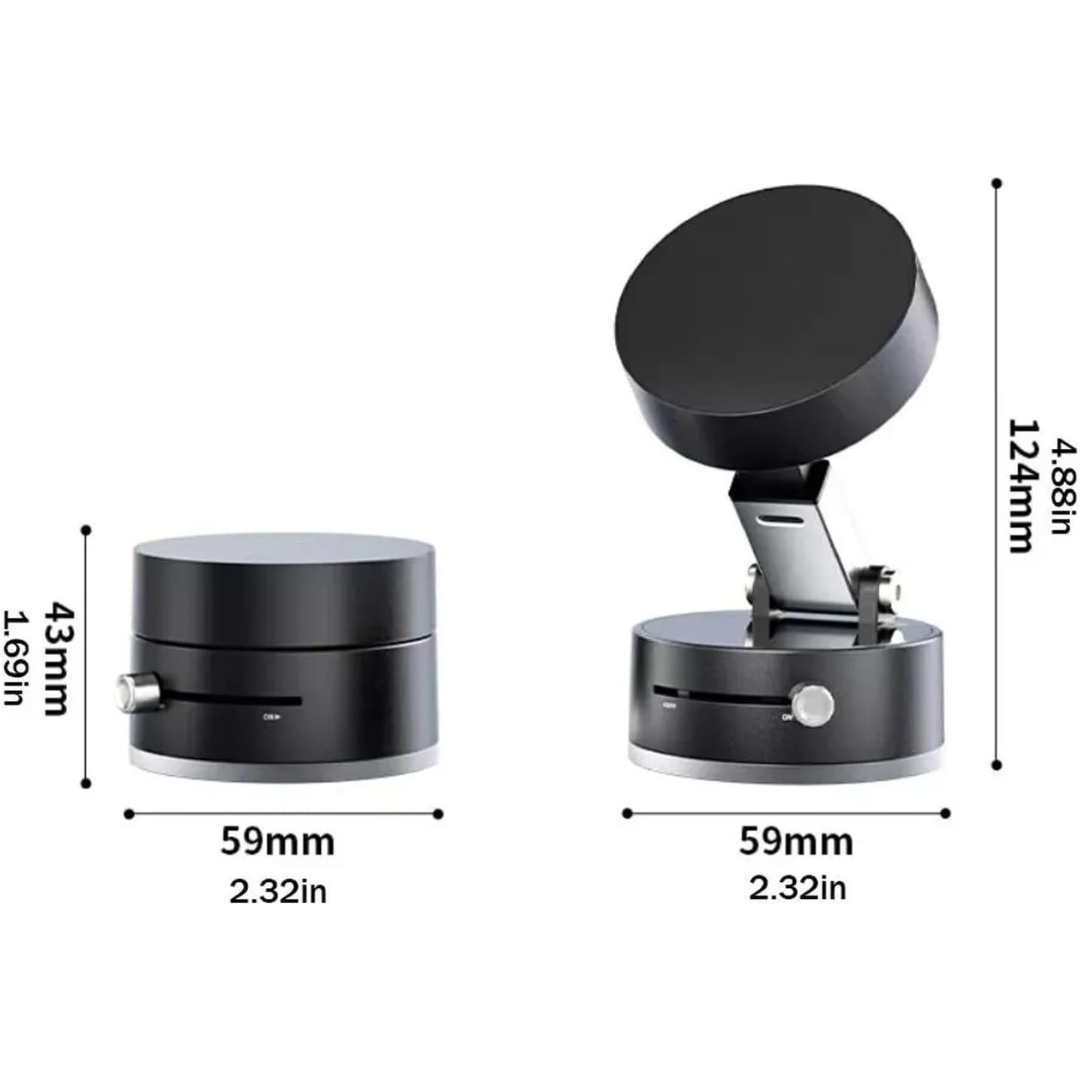 Vacuum Lock Foldable Magnetic Phone Stand